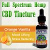 Luvitol CBD Tincture Organic Orange Terpenes